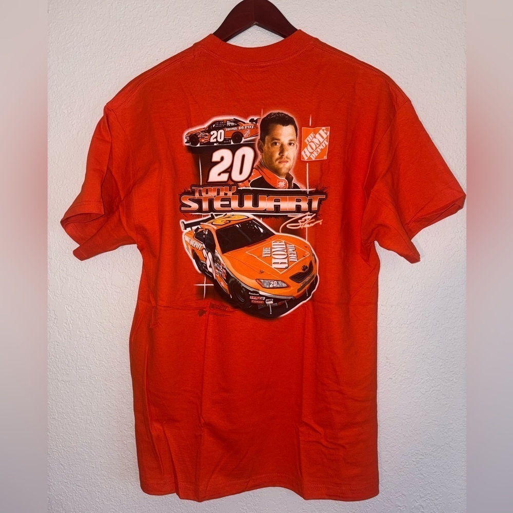 NWOT NASCAR Tony Stewart #20 size L - Picture 2 of 5